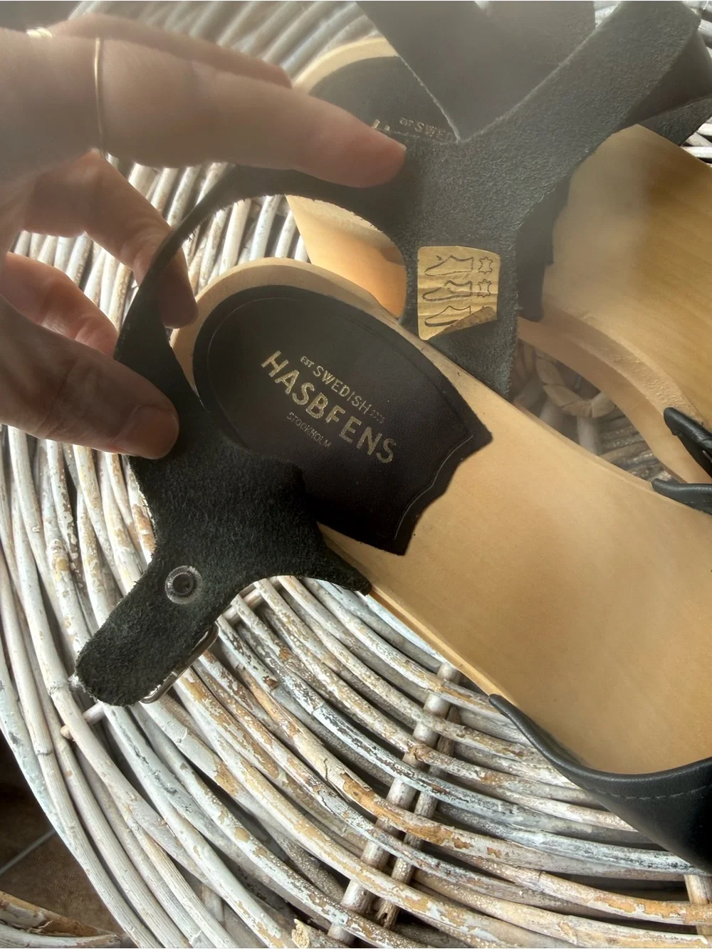 Swedish Hasbeens classic black